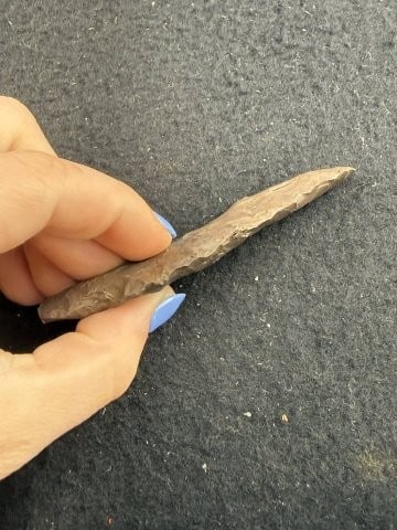 Adena Indian Artifact Arrowhead - 3