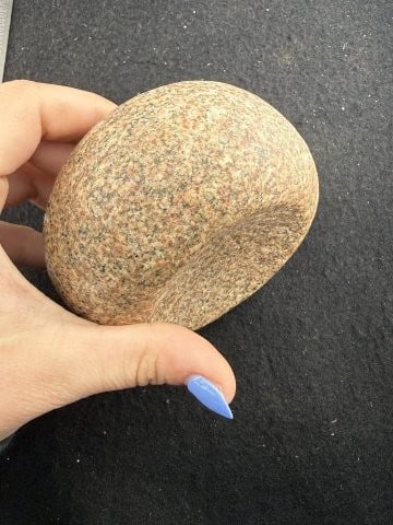 Discoidal Indian Artifact Arrowhead - 3