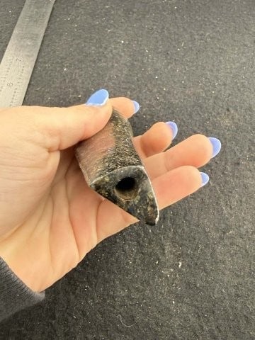 Platform Pipe Indian Artifact Arrowhead - 4