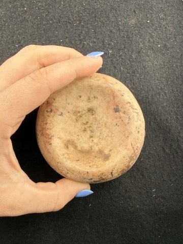 Discoidal Indian Artifact Arrowhead - 3