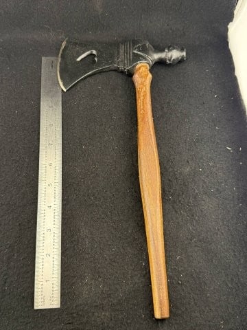 Tomahawk Trade Pipe Indian Artifact Arrowhead: KEY WORDS: INDIAN ARTIFACT ARTIFACTS ARROWHEAD ARROWHEADS NATIVE AMERICAN MISSISSIPPIAN QUAPAW CADDO POTTERY COINS MORGAN DOLLAR PEACE DOLLAR SILVER COINS. All coins have been Sigma tested for