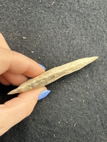 Clovis Indian Artifact Arrowhead - 3