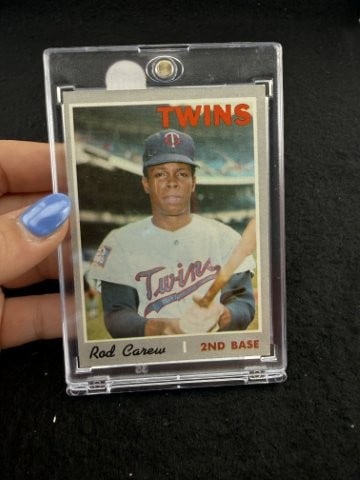 1970 Topps Rod Carew Baseball Card: KEY WORDS: INDIAN ARTIFACT ARTIFACTS ARROWHEAD ARROWHEADS NATIVE AMERICAN MISSISSIPPIAN QUAPAW CADDO POTTERY COINS MORGAN DOLLAR PEACE DOLLAR SILVER COINS. All coins have been Sigma tested for authent