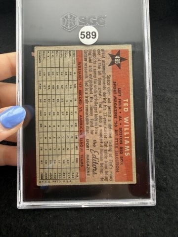 1958 Topps Ted Williams - 2