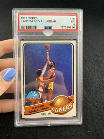 1979 Topps Kareem Abdul-Jabbar: KEY WORDS: INDIAN ARTIFACT ARTIFACTS ARROWHEAD ARROWHEADS NATIVE AMERICAN MISSISSIPPIAN QUAPAW CADDO POTTERY COINS MORGAN DOLLAR PEACE DOLLAR SILVER COINS. All coins have been Sigma tested for authent