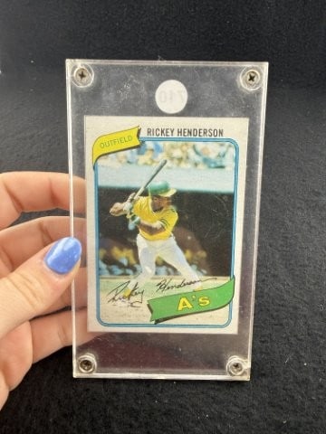 1980 Rickey Henderson: KEY WORDS: INDIAN ARTIFACT ARTIFACTS ARROWHEAD ARROWHEADS NATIVE AMERICAN MISSISSIPPIAN QUAPAW CADDO POTTERY COINS MORGAN DOLLAR PEACE DOLLAR SILVER COINS. All coins have been Sigma tested for