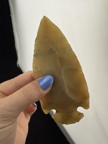 Dovetail Indian Artifact Arrowhead - 4