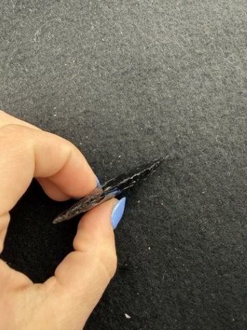 Obsidian Clovis Indian Artifact Arrowhead - 3