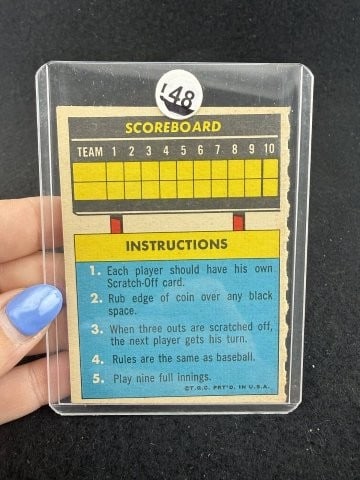 Tom Seaver Scratch Off - 2