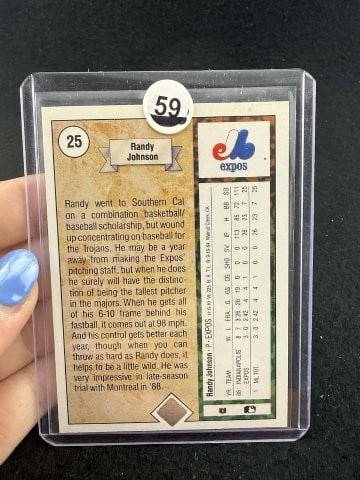 Randy Johnson Baseball Card - 2