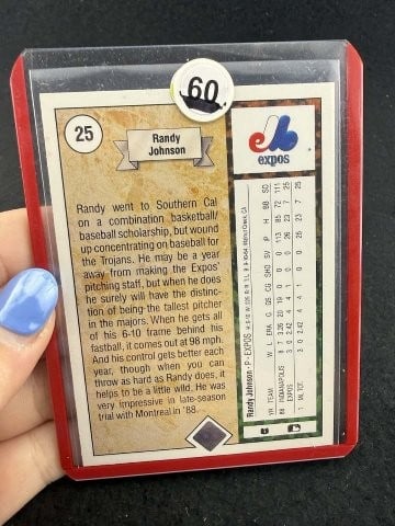 Randy Johnson Baseball Card - 2