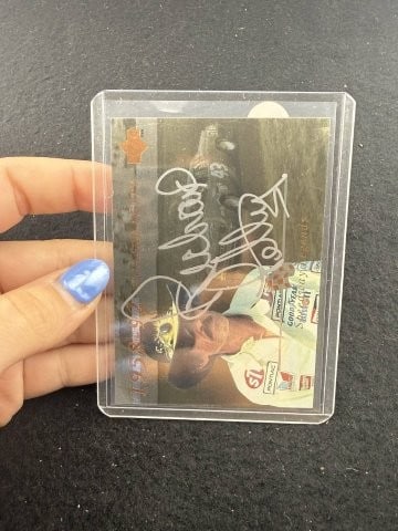 Richard Petty Hand Signed Authentic Autograph: KEY WORDS: INDIAN ARTIFACT ARTIFACTS ARROWHEAD ARROWHEADS NATIVE AMERICAN MISSISSIPPIAN QUAPAW CADDO POTTERY COINS MORGAN DOLLAR PEACE DOLLAR SILVER COINS. All coins have been Sigma tested for