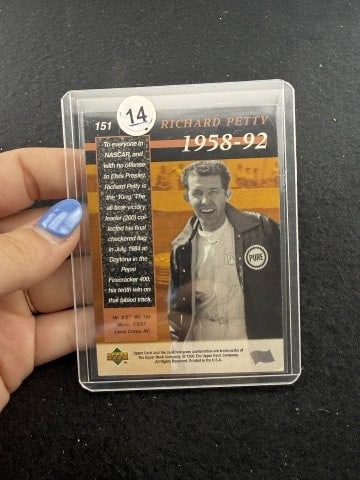 Richard Petty Hand Signed Authentic Autograph - 2