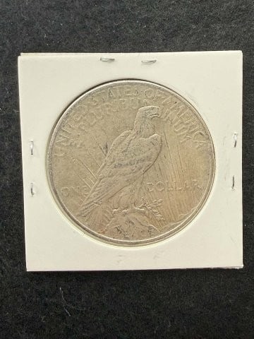 1925 Peace Silver Dollar Coin - 2