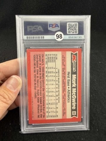 Mark McGwire Hand Signed Authentic Autograph - 2