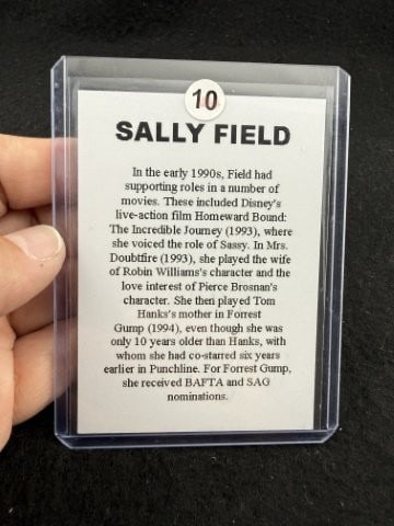 Sally Field Hand Signed Authentic Autograph - 2