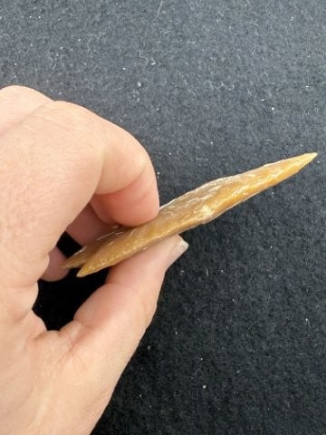 Adena Indian Artifact Arrowhead - 3