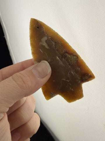 Adena Indian Artifact Arrowhead - 4