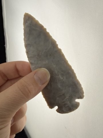 Dovetail Indian Artifact Arrowhead - 4