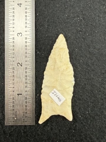 Dalton Indian Artifact Arrowhead (1 of 4)