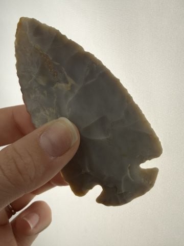 Dovetail Indian Artifact Arrowhead - 4