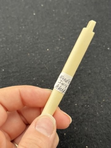 Bone Pin Indian Artifact Arrowhead - 4