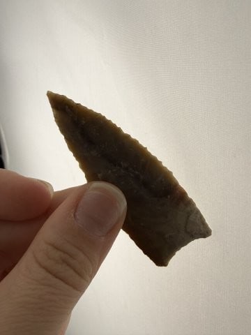 Clovis Indian Artifact Arrowhead - 4