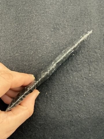 Obsidian Clovis Indian Artifact Arrowhead - 3