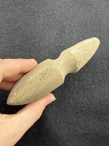 Grooved Axe Indian Artifact Arrowhead - 3