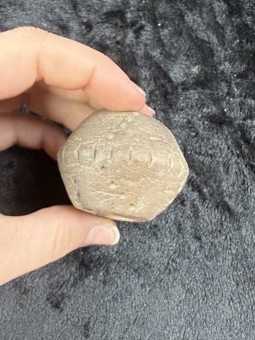 Pottery Bead Indian Artifact Arrowhead - 3