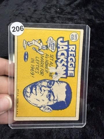 Topps Reggie Jackson Baseball Card - 2