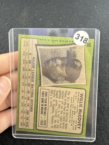 Willie McCovey Baseball Card - 2