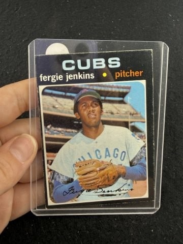 Fergie Jenkins Baseball Card: KEY WORDS: INDIAN ARTIFACT ARTIFACTS ARROWHEAD ARROWHEADS NATIVE AMERICAN MISSISSIPPIAN QUAPAW CADDO POTTERY COINS MORGAN DOLLAR PEACE DOLLAR SILVER COINS. All coins have been Sigma tested for authent