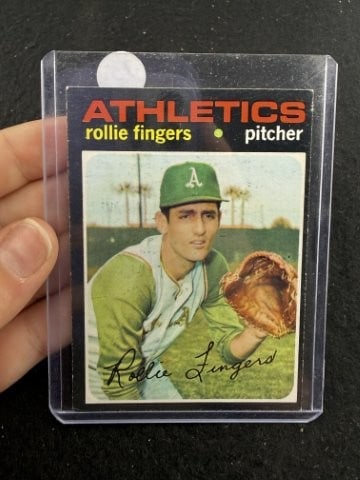 Topps Rollie Fingers Baseball Card: KEY WORDS: INDIAN ARTIFACT ARTIFACTS ARROWHEAD ARROWHEADS NATIVE AMERICAN MISSISSIPPIAN QUAPAW CADDO POTTERY COINS MORGAN DOLLAR PEACE DOLLAR SILVER COINS. All coins have been Sigma tested for authent