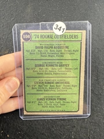 Ken Griffey Baseball Card - 2