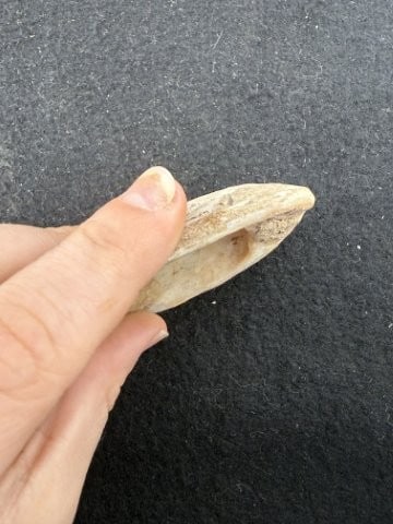 Shell Pendant Indian Artifact Arrowhead - 3