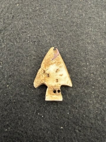 Pendant Indian Artifact Arrowhead - 2