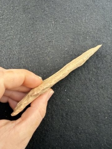 Adena Indian Artifact Arrowhead - 3