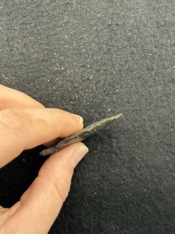 Side Notch Indian Artifact Arrowhead - 3