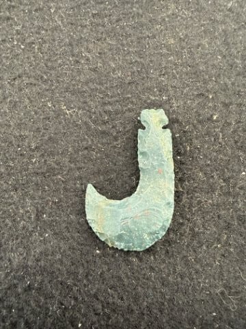 Flint Hook Indian Artifact Arrowhead - 2