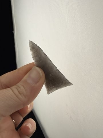 Triangle Indian Artifact Arrowhead - 4