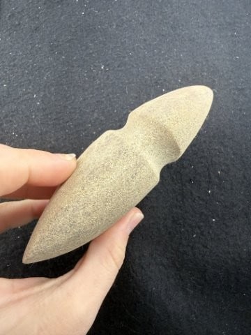 Grooved Axe Indian Artifact Arrowhead - 3