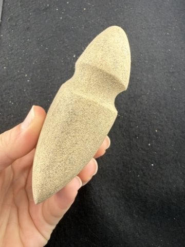 Grooved Axe Indian Artifact Arrowhead - 4