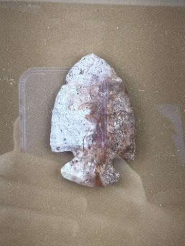 Framed Arrow Point Indian Artifact Arrowhead - 2