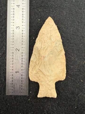 Ashtabula Indian Artifact Arrowhead: KEY WORDS: INDIAN ARTIFACT ARTIFACTS ARROWHEAD ARROWHEADS NATIVE AMERICAN MISSISSIPPIAN QUAPAW CADDO POTTERY COINS MORGAN DOLLAR PEACE DOLLAR SILVER COINS. All coins have been Sigma tested for