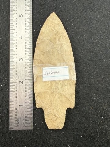 Adena Indian Artifact Arrowhead: KEY WORDS: INDIAN ARTIFACT ARTIFACTS ARROWHEAD ARROWHEADS NATIVE AMERICAN MISSISSIPPIAN QUAPAW CADDO POTTERY COINS MORGAN DOLLAR PEACE DOLLAR SILVER COINS. All coins have been Sigma tested for