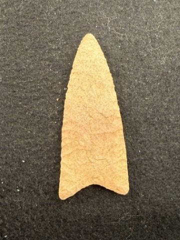 Dalton Indian Artifact Arrowhead - 2