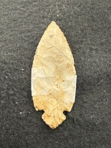 Turkeytail Indian Artifact Arrowhead - 2