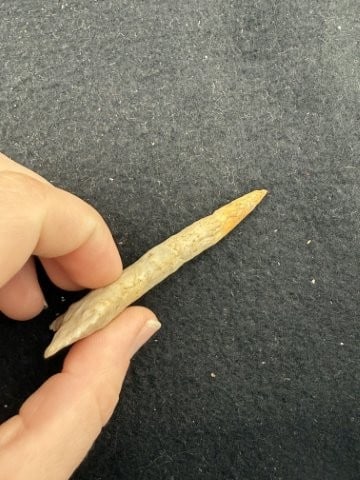 Dalton Drill Indian Artifact Arrowhead - 3