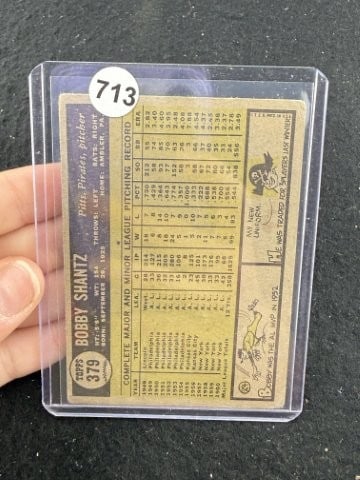 Bobby Shantz Hand Signed Authentic Autograph - 2